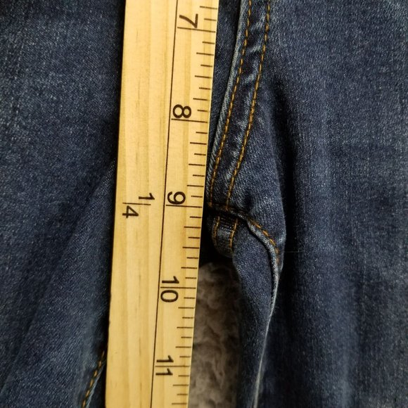 Kut From The Kloth Jeans Womens 6 Medium Wash Stretch Mid Rise Crop Straight NWT - Picture 8 of 16